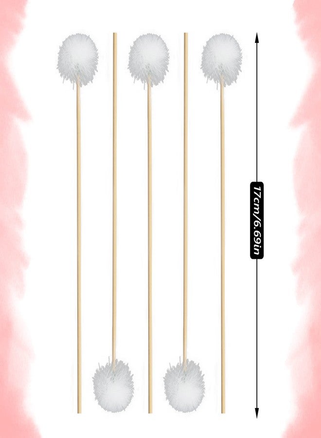 TXIN 12 Pieces Goose Feather Ear Pick, Bamboo Handle Ear Wax Remover, Ear Picker Cleaner, Ear Curette Cleaning Stick, Wood Earwax Removal Tool for Adult Men Women Ear Care Supplies - Image 2